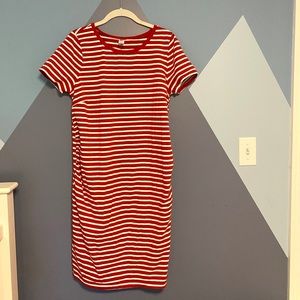 Old Navy M Maternity Stripe T-shirt Dress